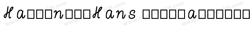 HarmonyOSHans Regula字体转换